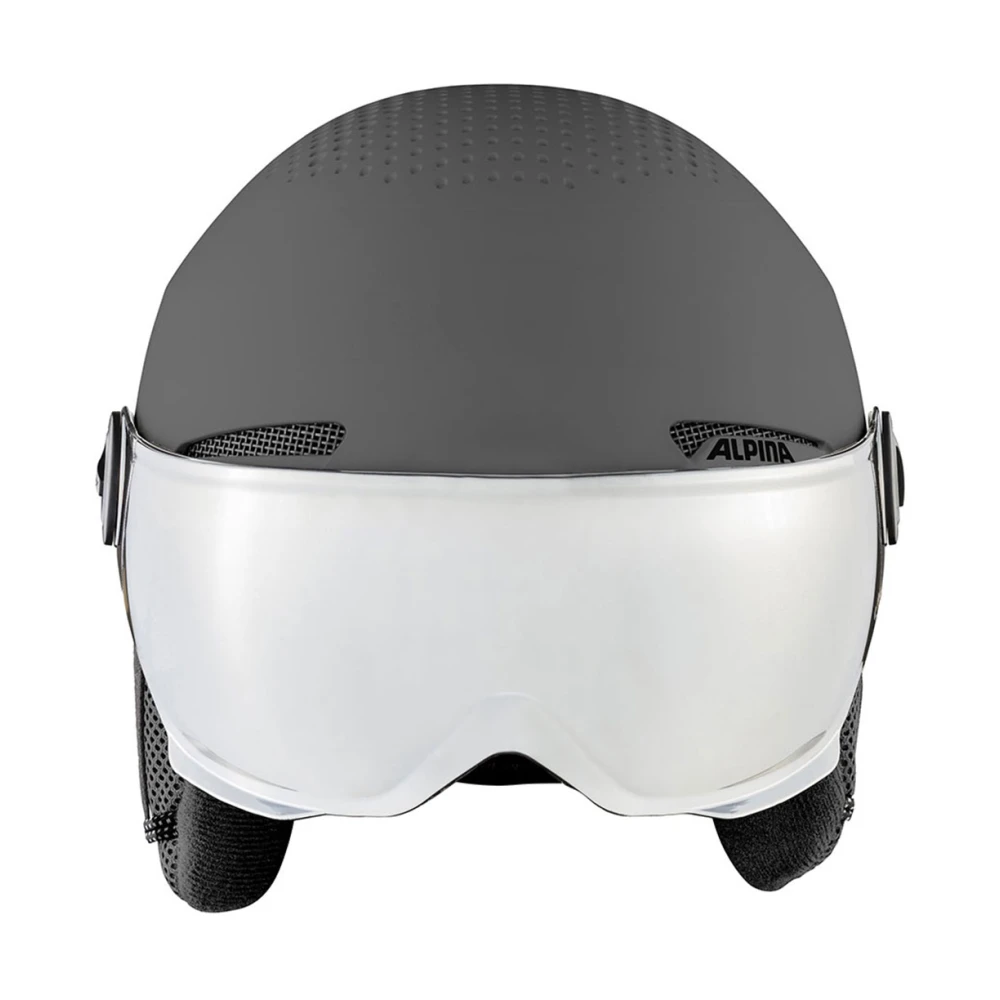 Alpina Arber Visor Q Lite Ski Accessoire Gray Unisex