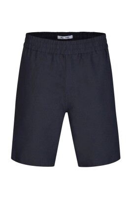casual-linen-shorts-with-elastic-waist