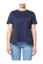 t-shirt-bleu-en-coton-a-col-rond