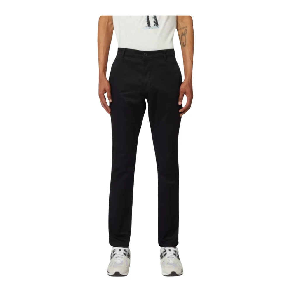 Dockers Men's Black Chinos, W31 L32, Chino Skinny Trousers