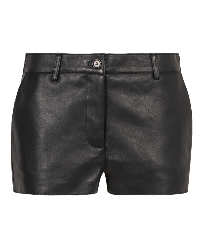 leather-shorts-with-back-welt-pockets