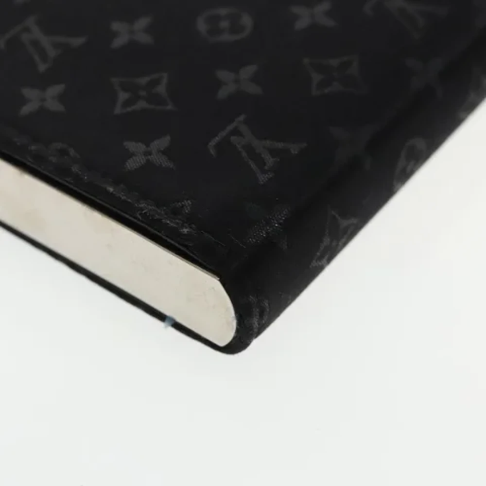 Louis Vuitton Vintage Pre-owned Silk louis-vuitton-bags Black Dames