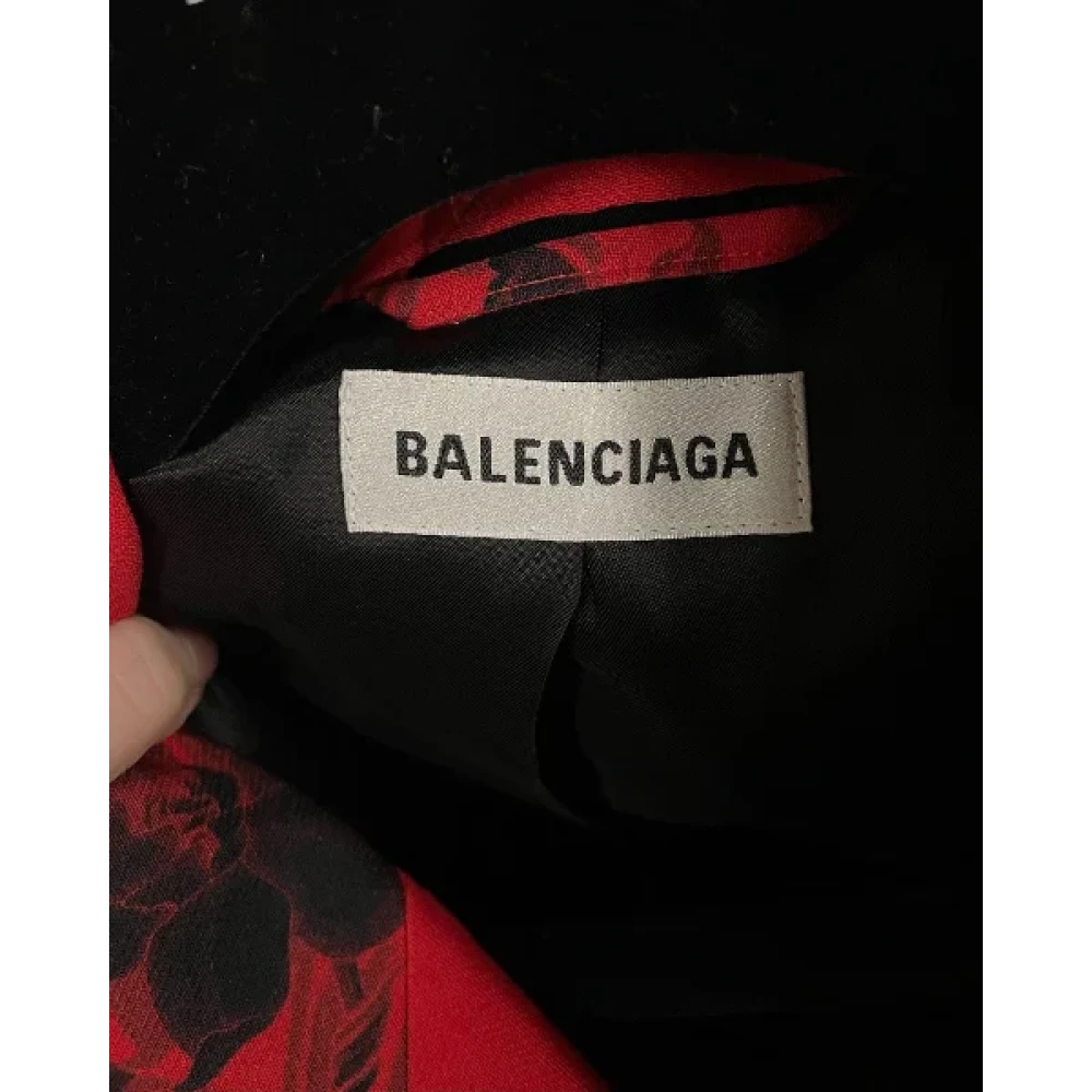 Balenciaga Vintage Pre-owned Cotton bottoms Red Dames