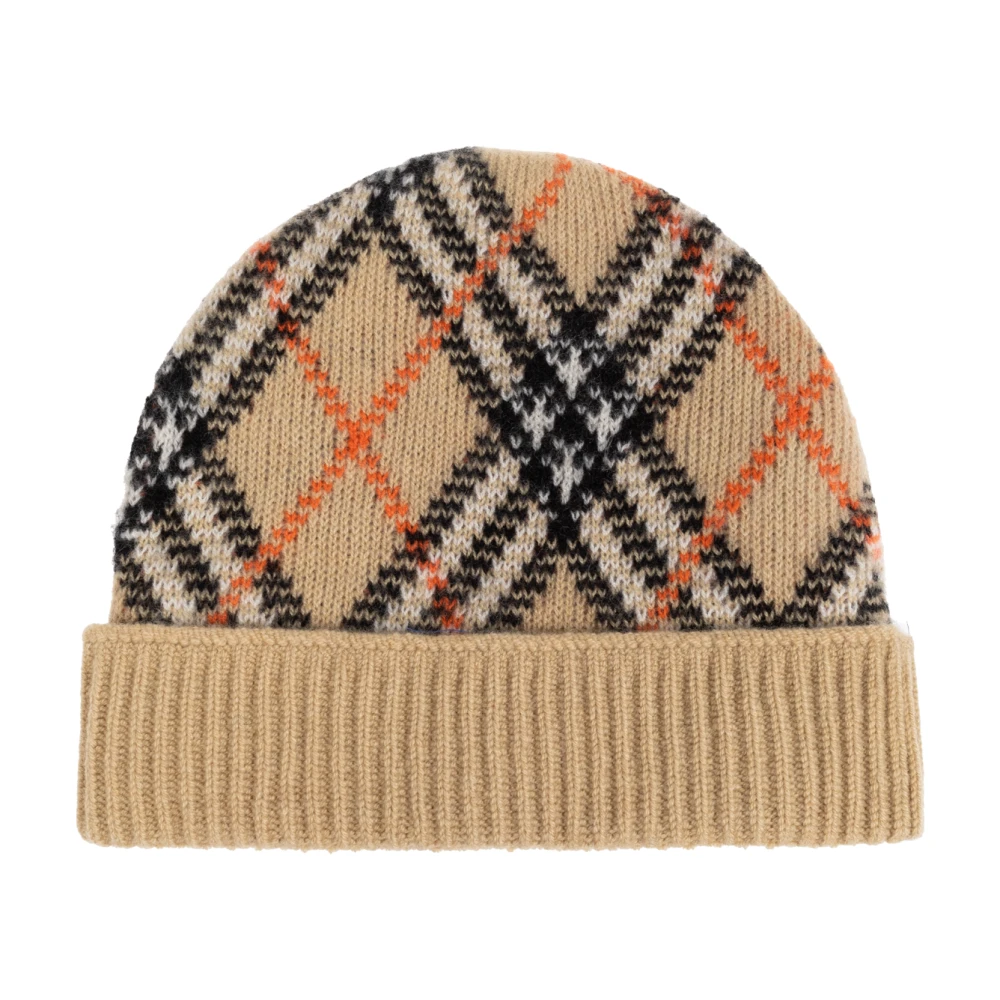 Burberry Hoed met ruitpatroon Beige Unisex