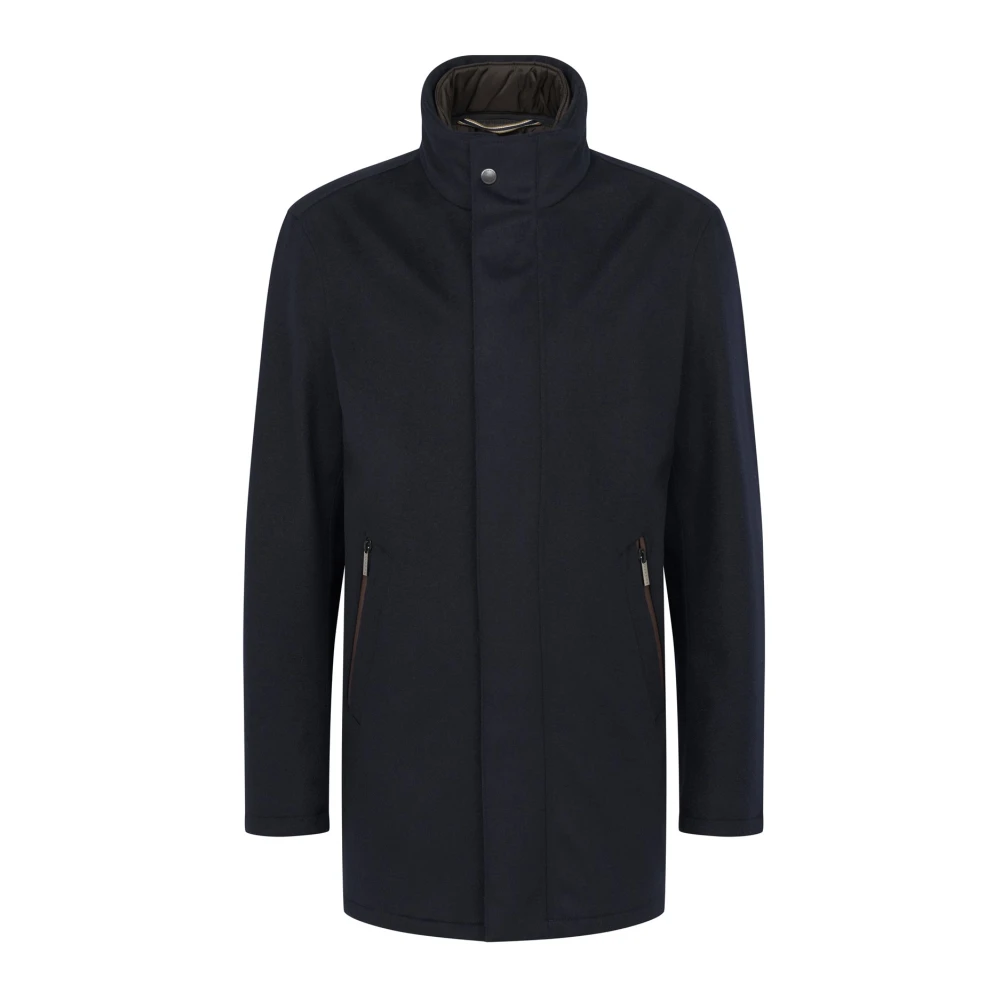 Bugatti Donkerblauwe Jas Blue Heren