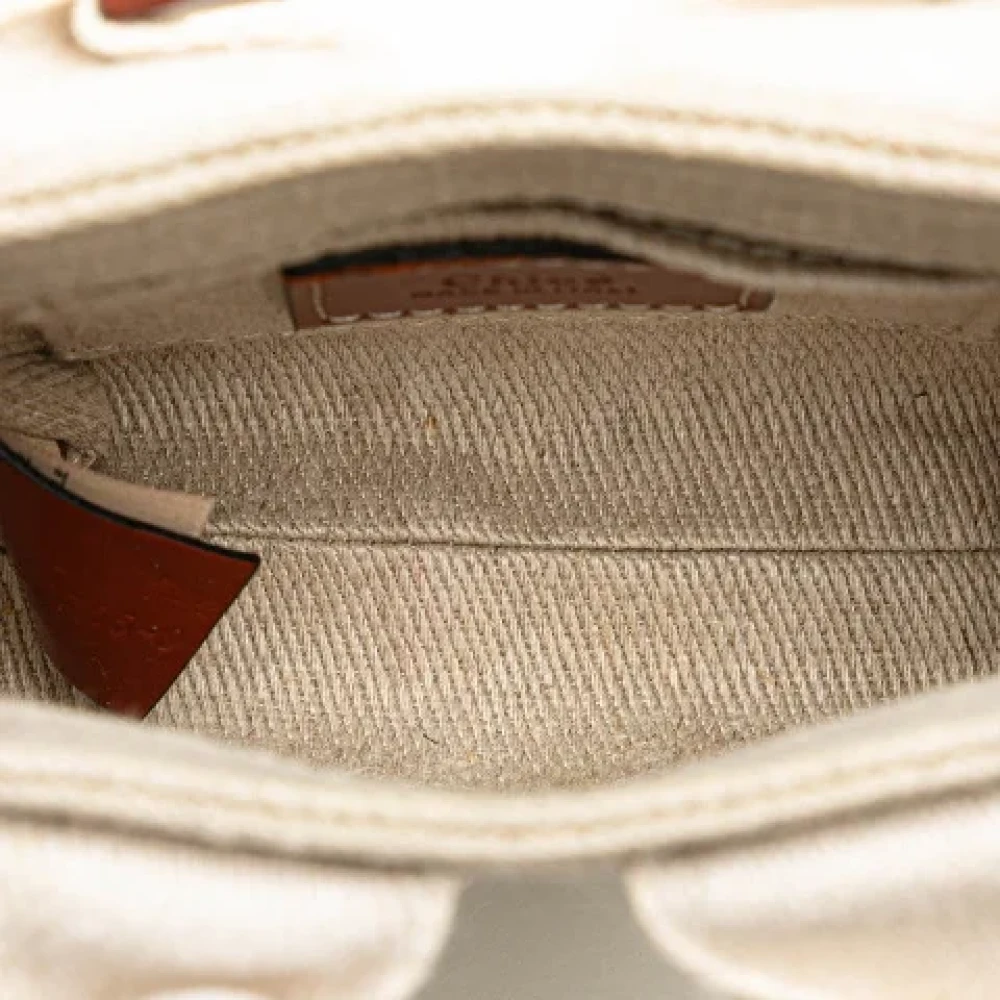Chloé Pre-owned Canvas handbags Beige Dames