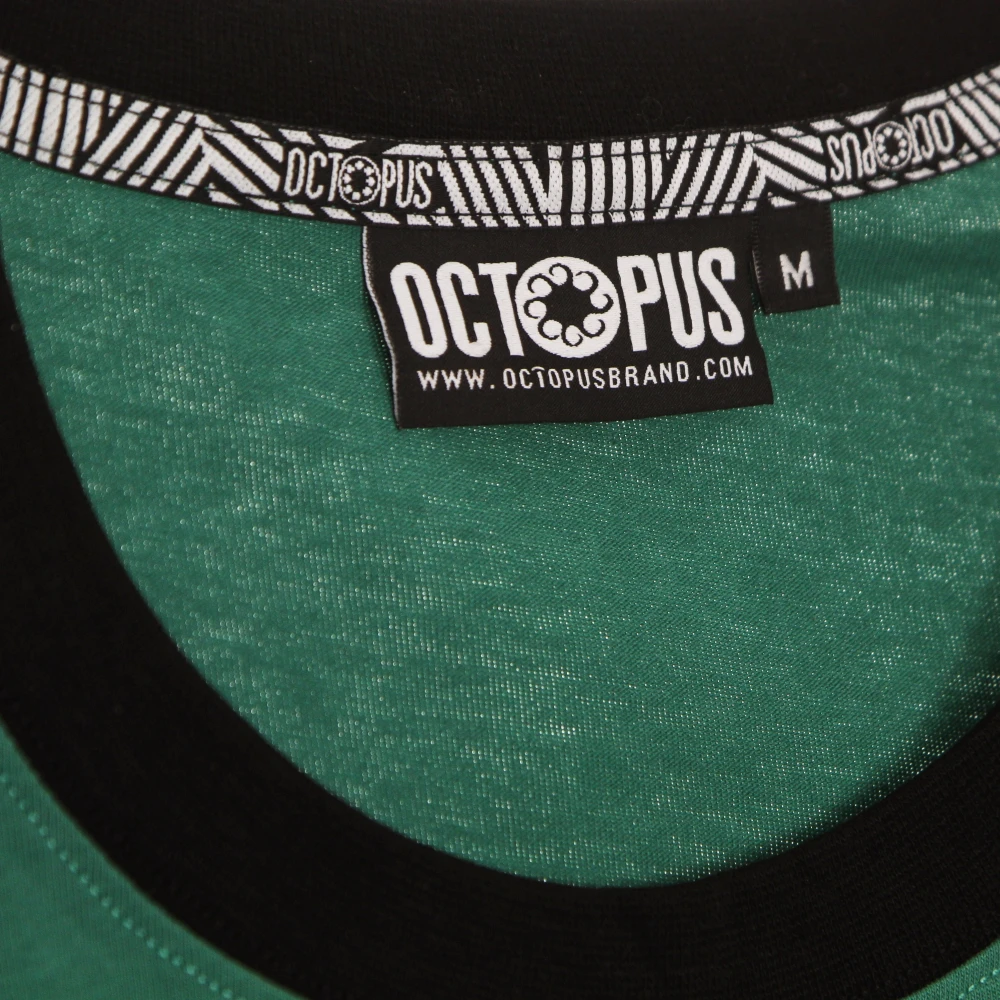 Octopus Logo Fullback Tee Field T-Shirt Green Heren
