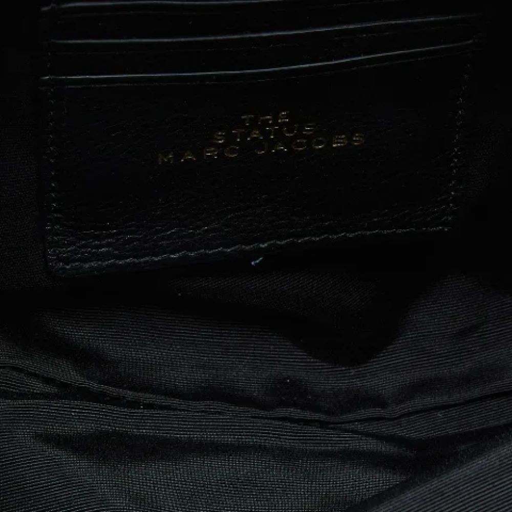 Marc Jacobs Pre-owned Leather shoulder-bags Black Dames