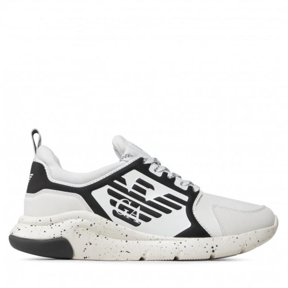Emporio Armani Ea7 Mannelijk Wit Sneakers