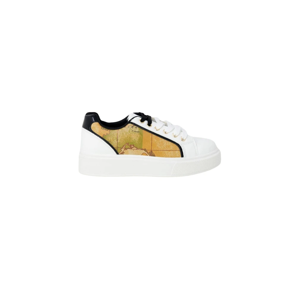Alviero Martini 1a Classe Geo Classic LowTop Sneakers Dames Schoenen Wit