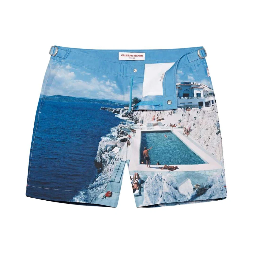 Orlebar Brown Klassieke Bulldog Zwemshorts Blue Heren