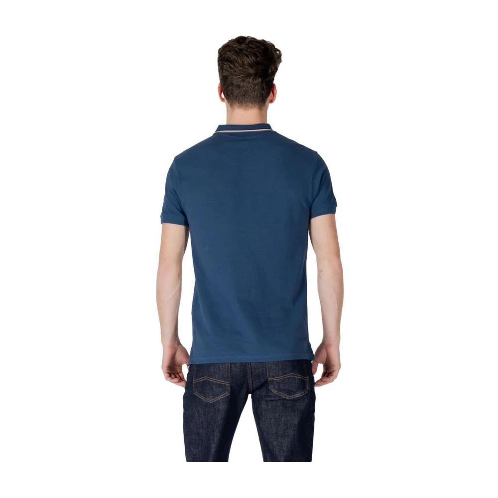 Colmar Blauw Katoenen Poloshirt Lente Zomer Collectie Blue Heren
