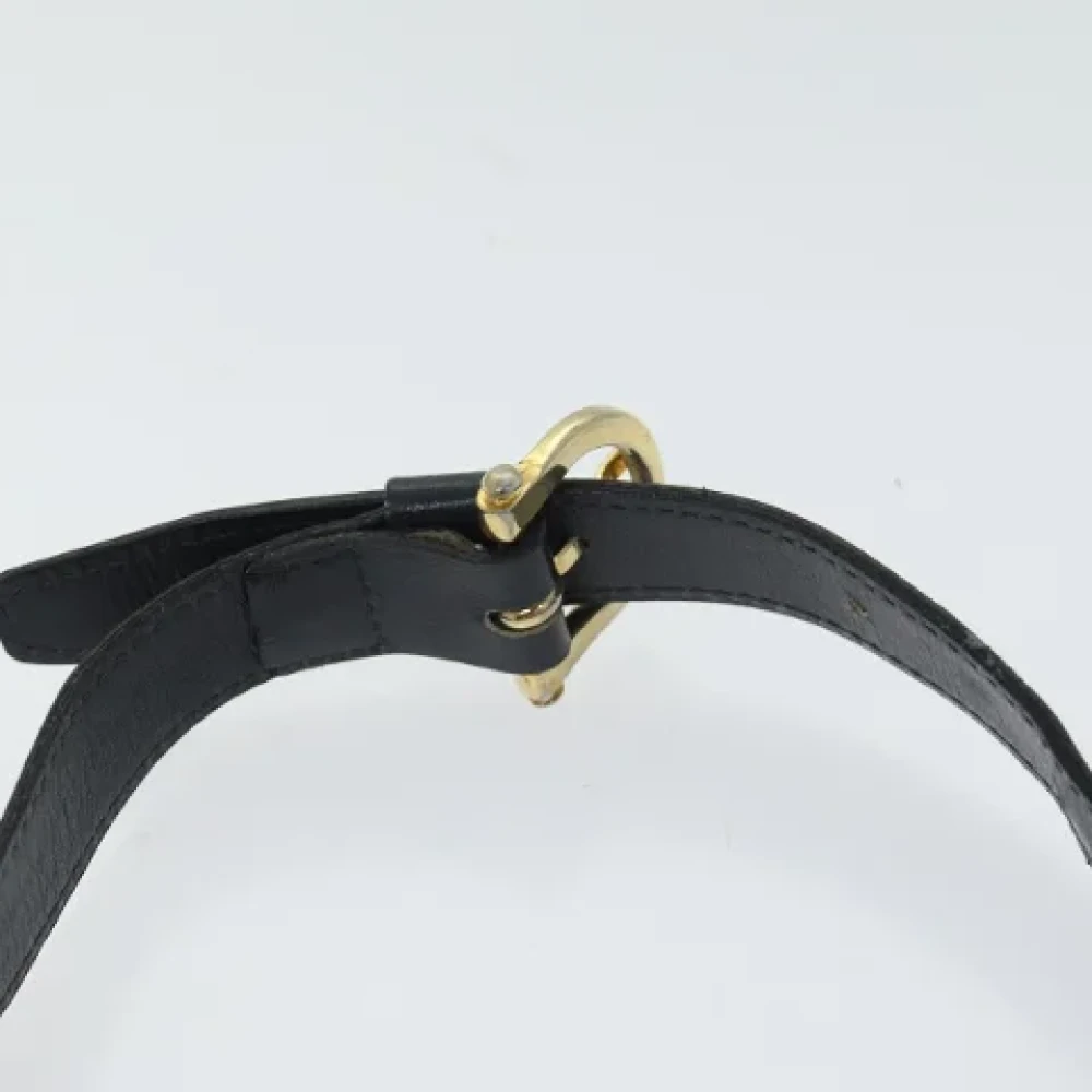 Celine Vintage Pre-owned Canvas shoulder-bags Blue Dames