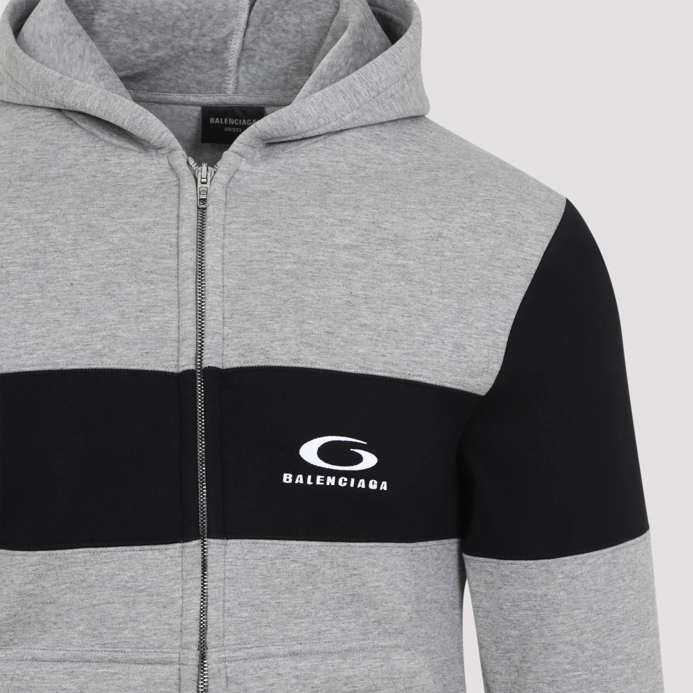 Balenciaga Sweatsuit Hoodie Gray Heren