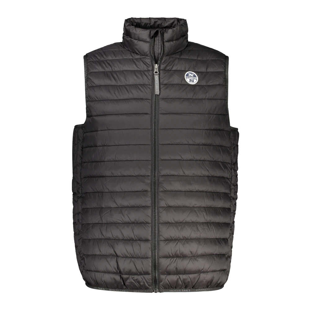 North Sails Men's Black Waistcoats, L, Sleeveless Vest