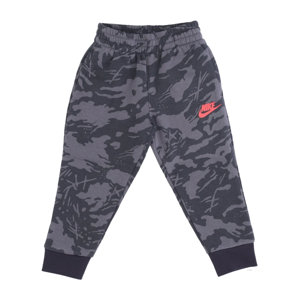 Nike Camo Fleece Tracksuit Byxor Pojkar Gray, Pojke