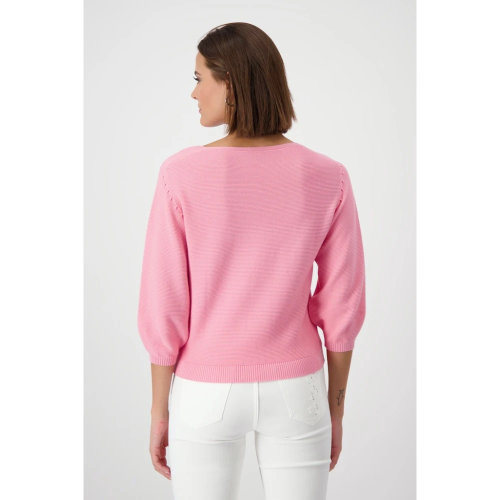 monari pullover Basic pull 408417 258 Pink Dames