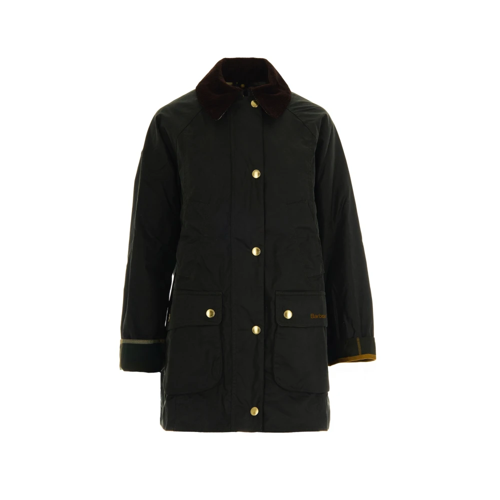 Barbour Modern Beadnell Wax Jacket - Female - Winter Jackets - Gray - M - Jackets - Image 6