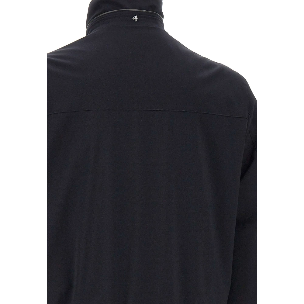 Montecore Middernachtblauwe Technische Stofjas Blue Heren