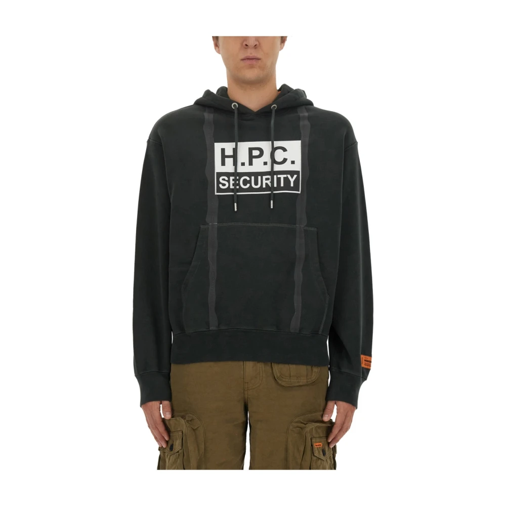 Heron Preston Sweatshirt met logoprint Black Heren