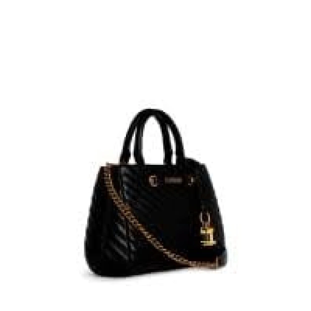 Guess Zwarte Hobo Handtas met Ritssluiting Black Dames