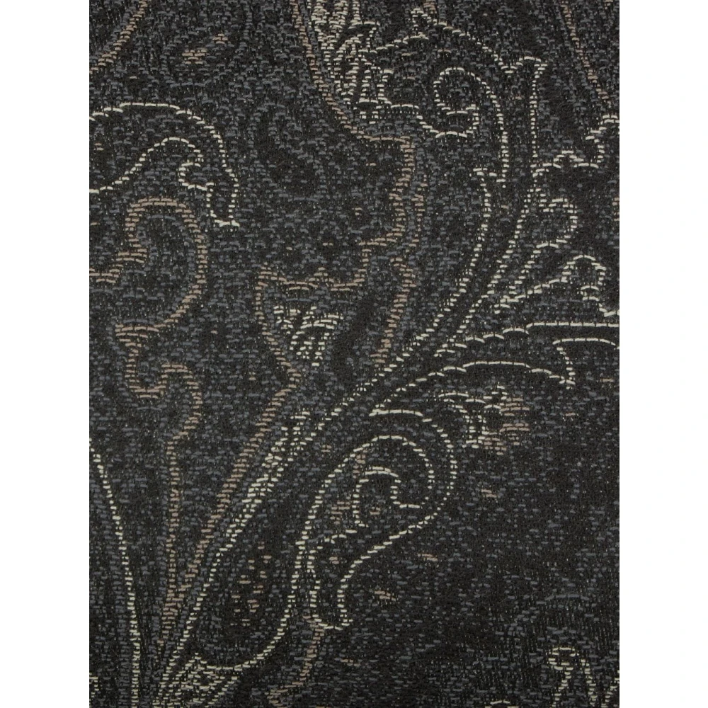 ETRO Antraciet Grijs Amoeba Logo Zwarte Toilettas Black Heren