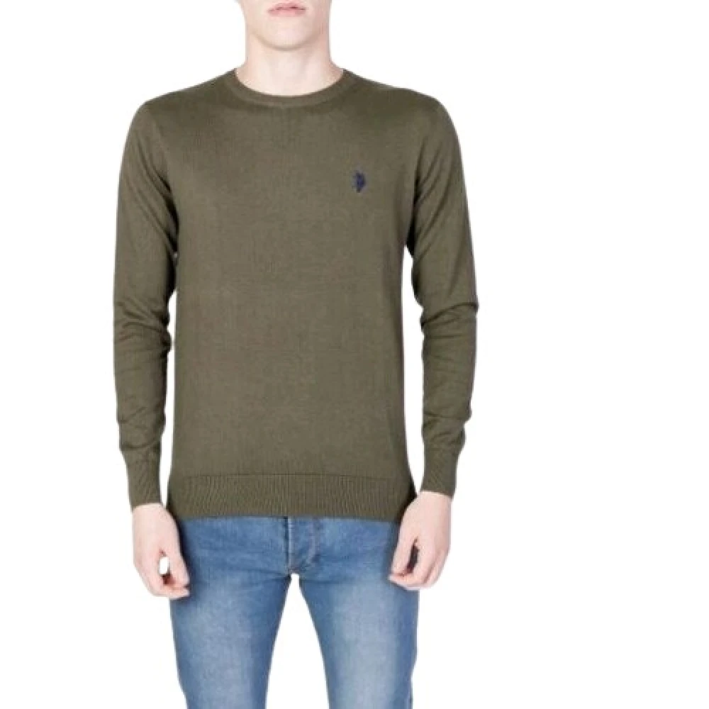 U.s. Polo Assn. Stijlvolle Sweater 67923 Green Heren