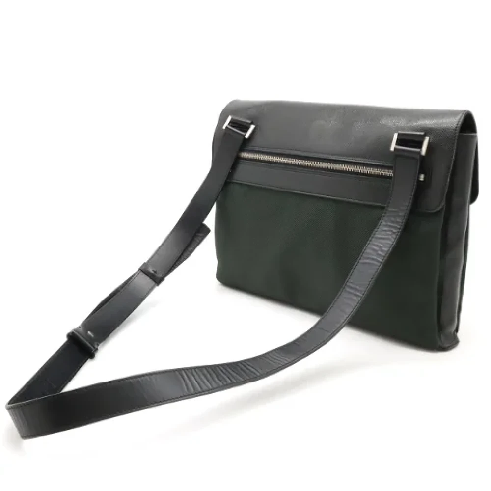 Louis Vuitton Vintage Pre-owned Canvas shoulder-bags Black Heren