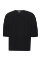 black-t-shirts-and-polos-with-pleated-sleeves