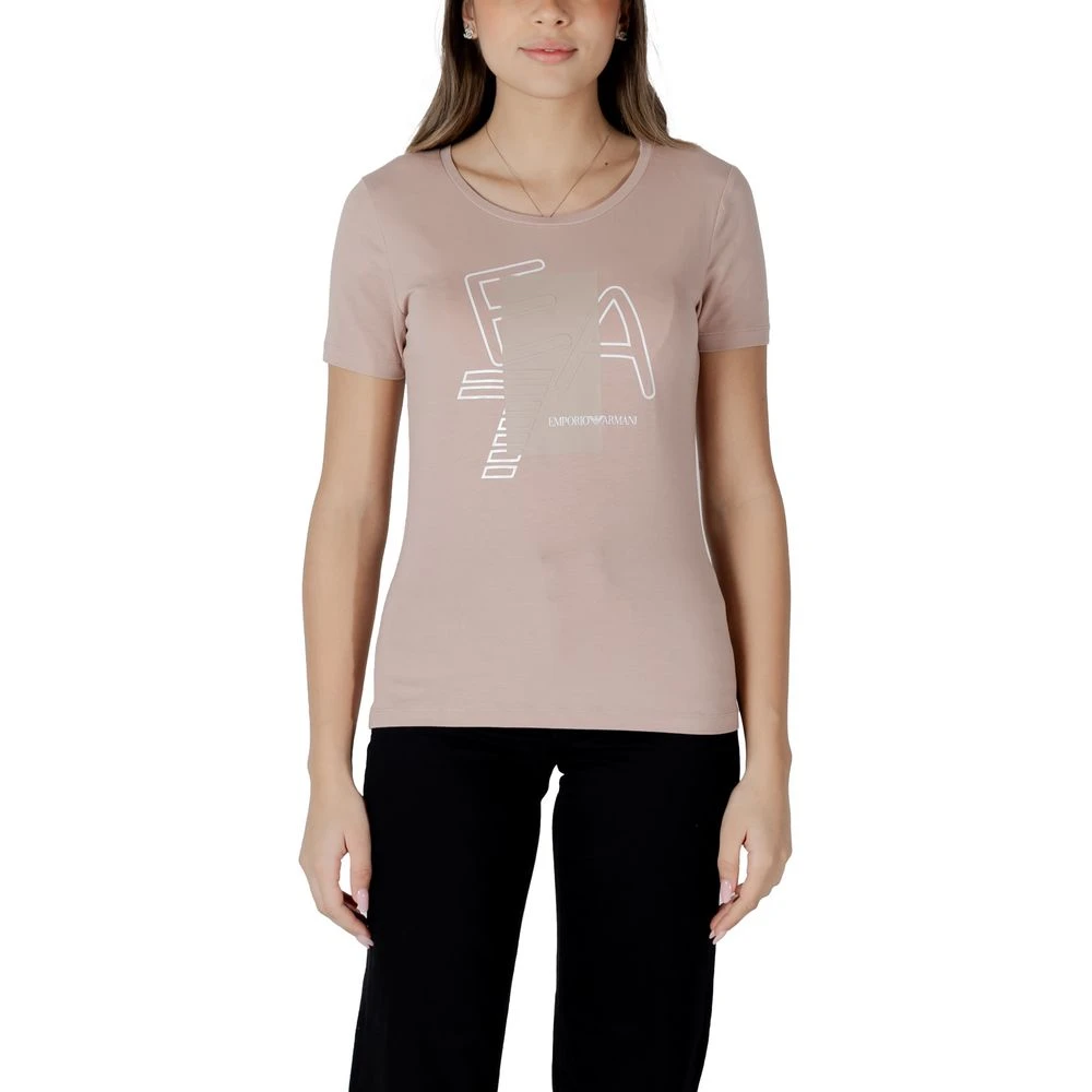 Emporio Armani Ea7 Mujer Rosado Camisetas, Rosa, Talla: L