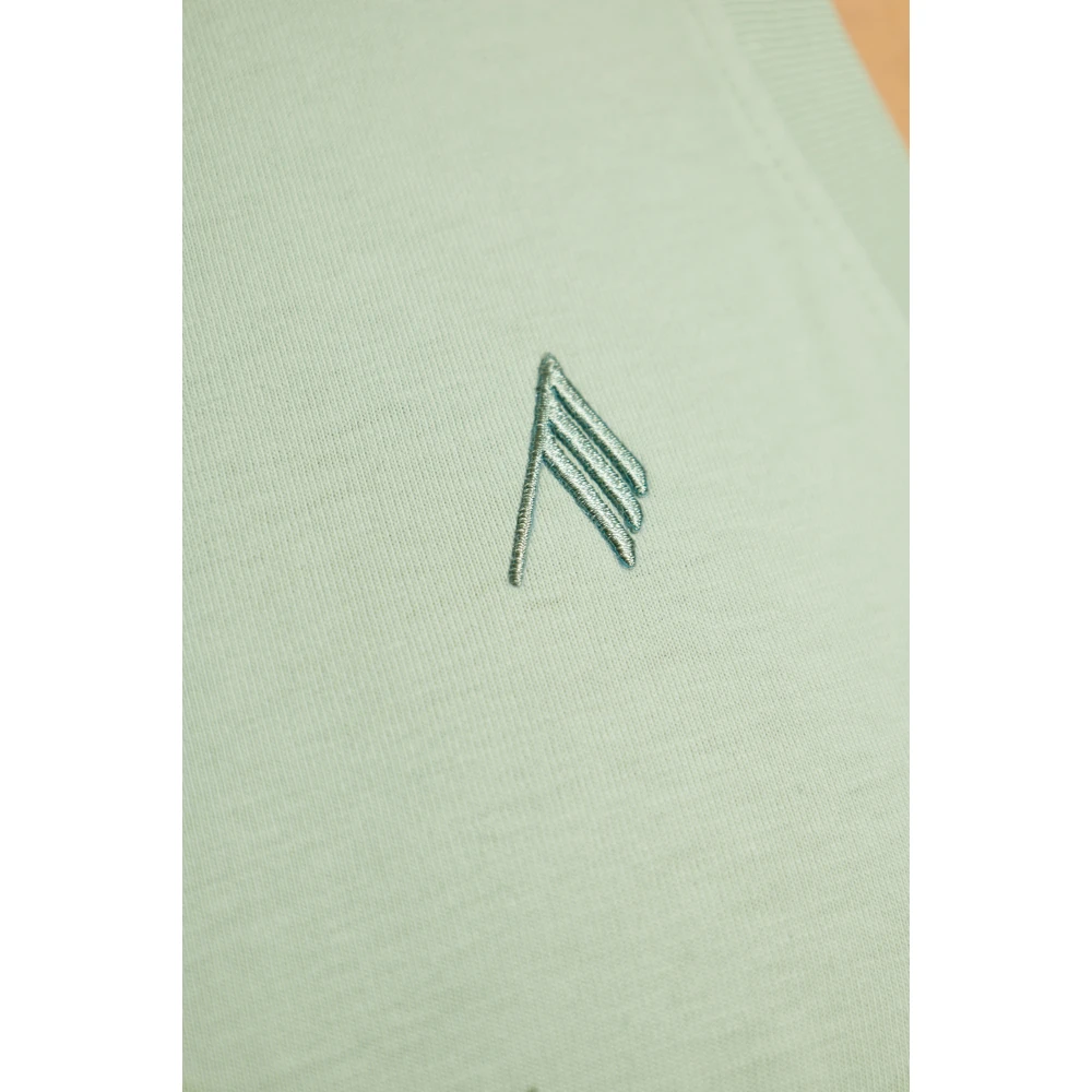 The Attico Top met logo Green Dames