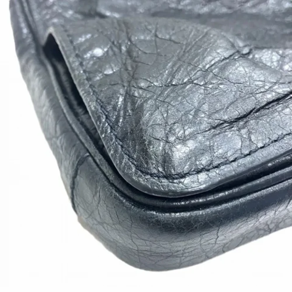 Balenciaga Vintage Pre-owned Leather handbags Black Heren