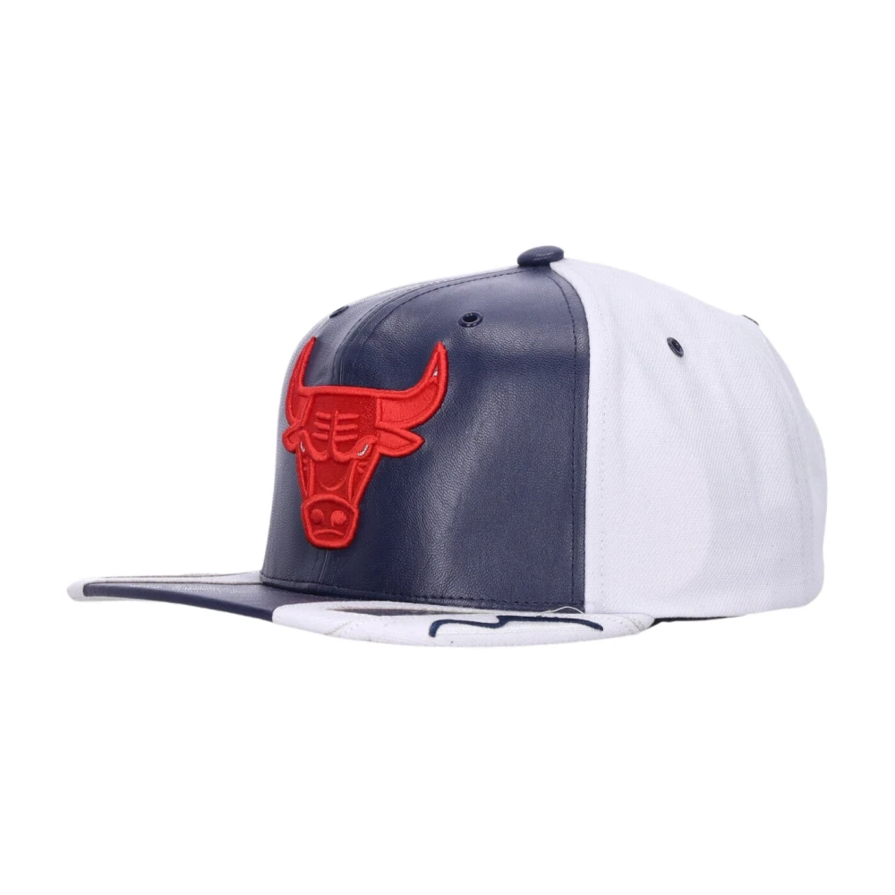 Mitchell & Ness Chicago Bulls Snapback Pet Wit Blauw Multicolor Heren
