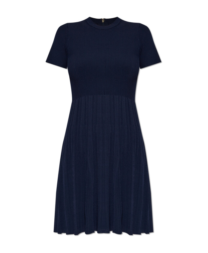 robe-avec-encolure-ronde