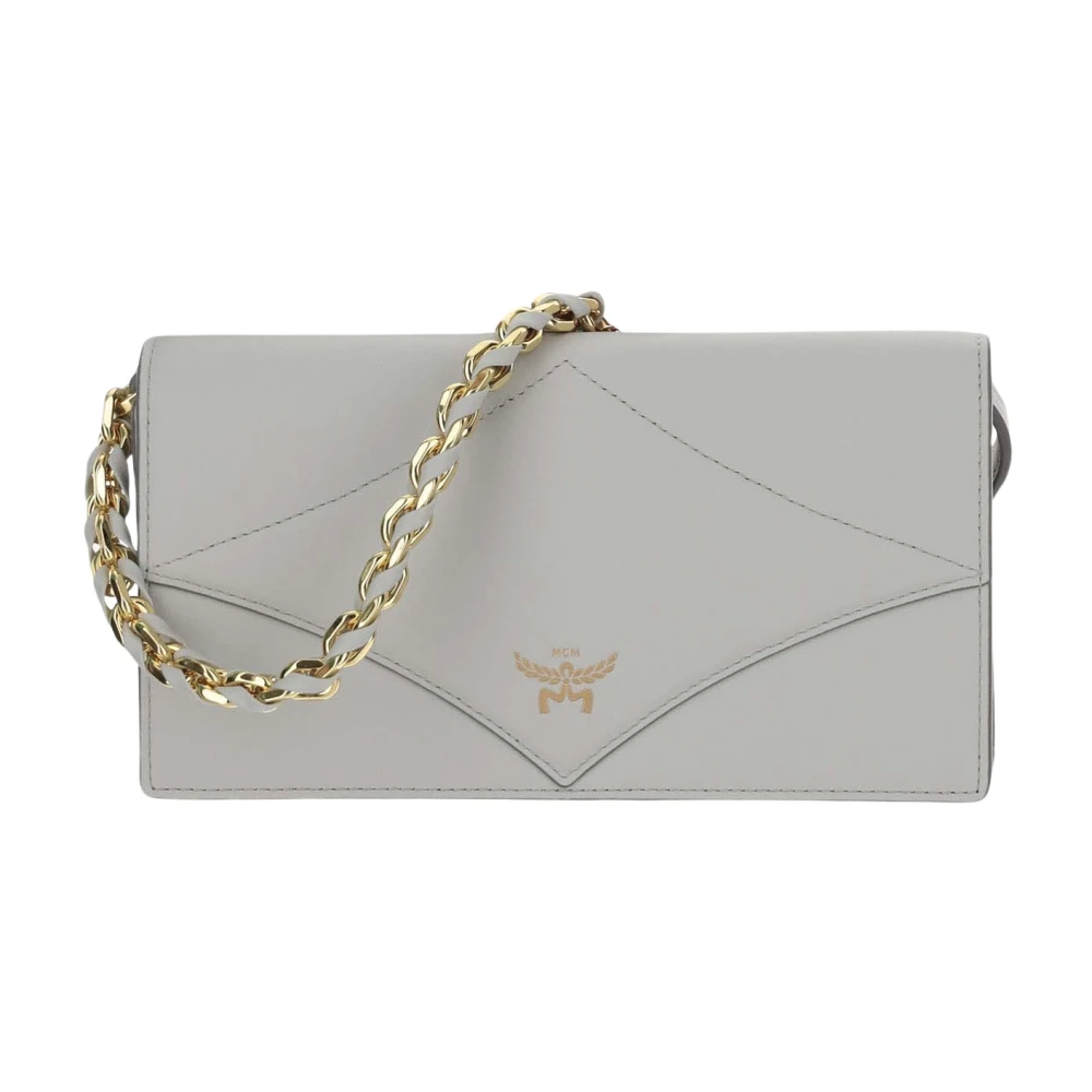 MCM IJs Grijs Stijlvolle Rugzak Gray Dames