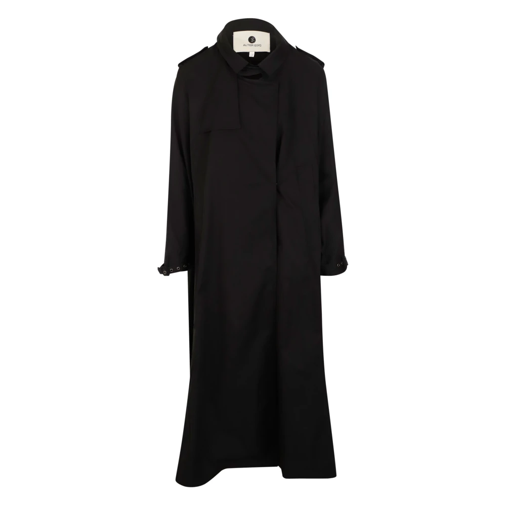 Alter Ego Stijlvolle Jassen en Mantels Black Dames