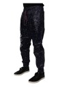 joggers-en-coton-bleu-fonce-a-imprime-jeu
