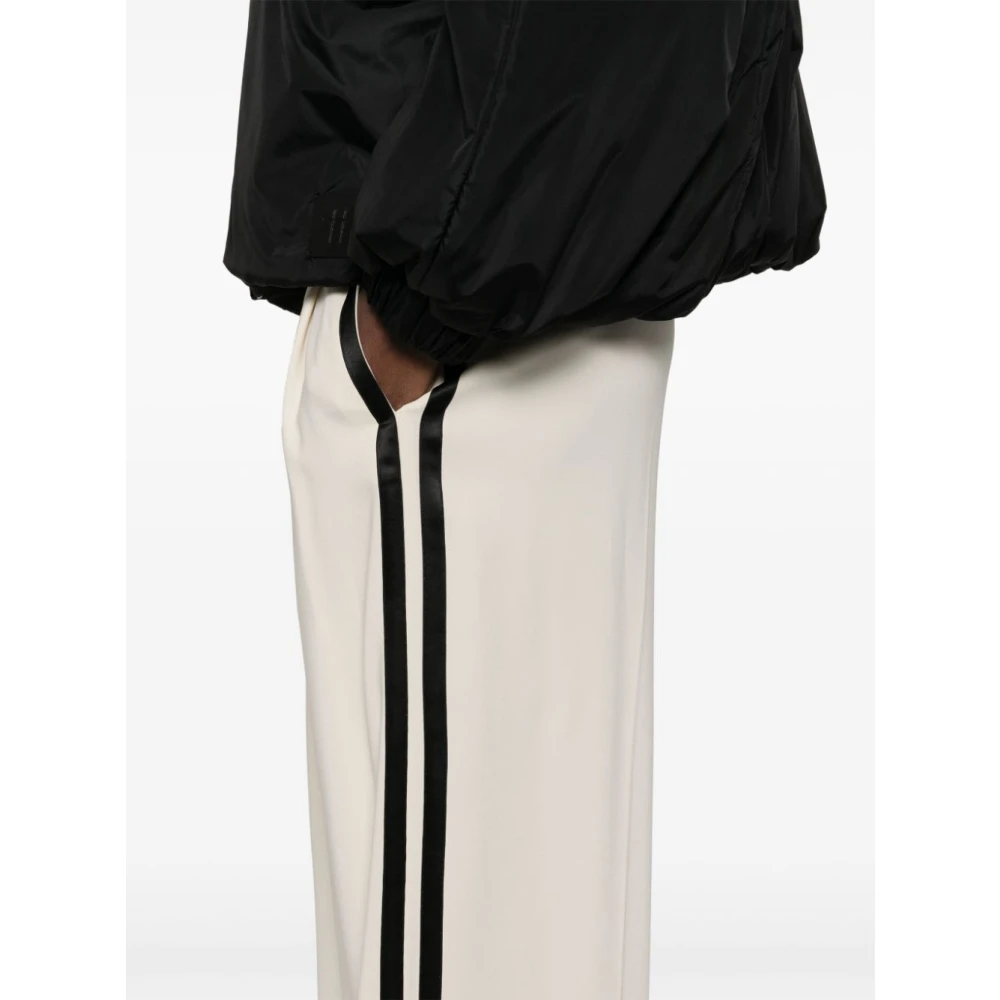 Forte Wijde Pijp Witte Broek Aw24 White Dames