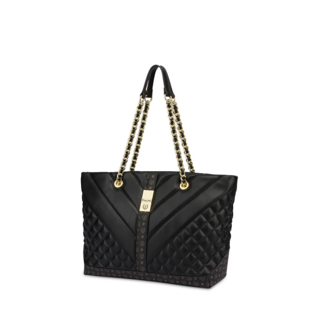 Pollini Stijlvol Array Shopping Essentials Black Dames