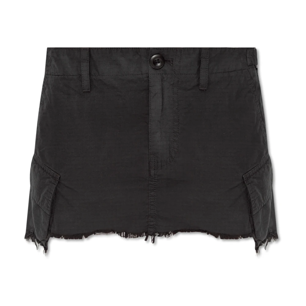 Balenciaga Korte rok met een 'vintage' effect Black Dames