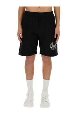 Logotryckta sweatshorts