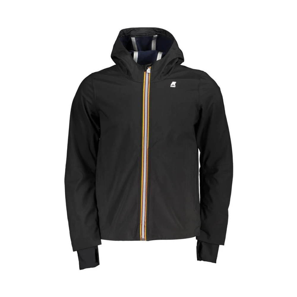 K-Way Hombre Chaqueta Deportiva Con Capucha Y Cremallera