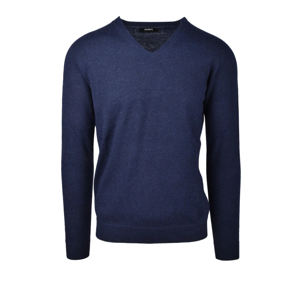 Knitwear > V-neck Knitwear - - Alpha Studio - Modalova