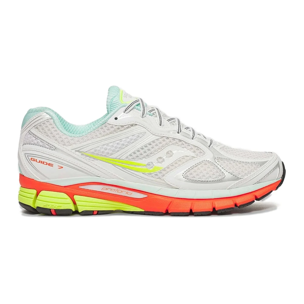 Saucony Women's White Progrid Guide 7 - Trainers - 7 Uk - Sport