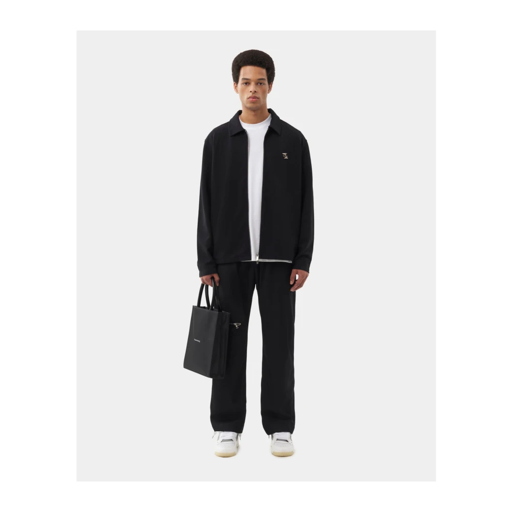 Filling Pieces Coach Jacket Alphabet Black Heren