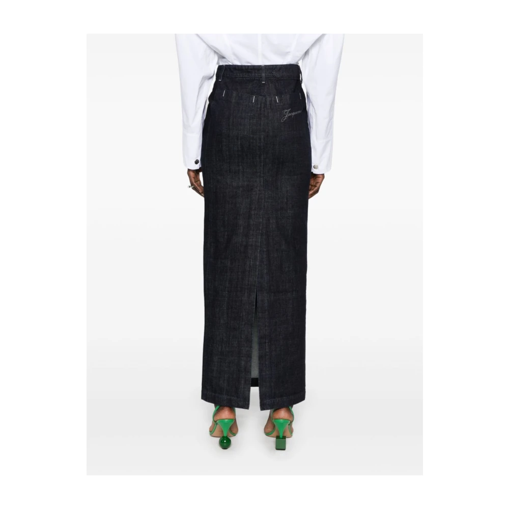 Jacquemus Blauwe Rok Dameskleding Blue Dames