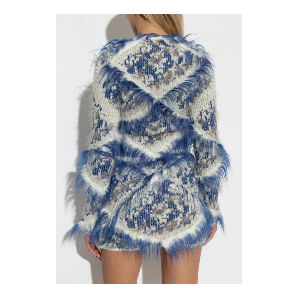 Diesel Cardigan M-Fauliner Blue Dames