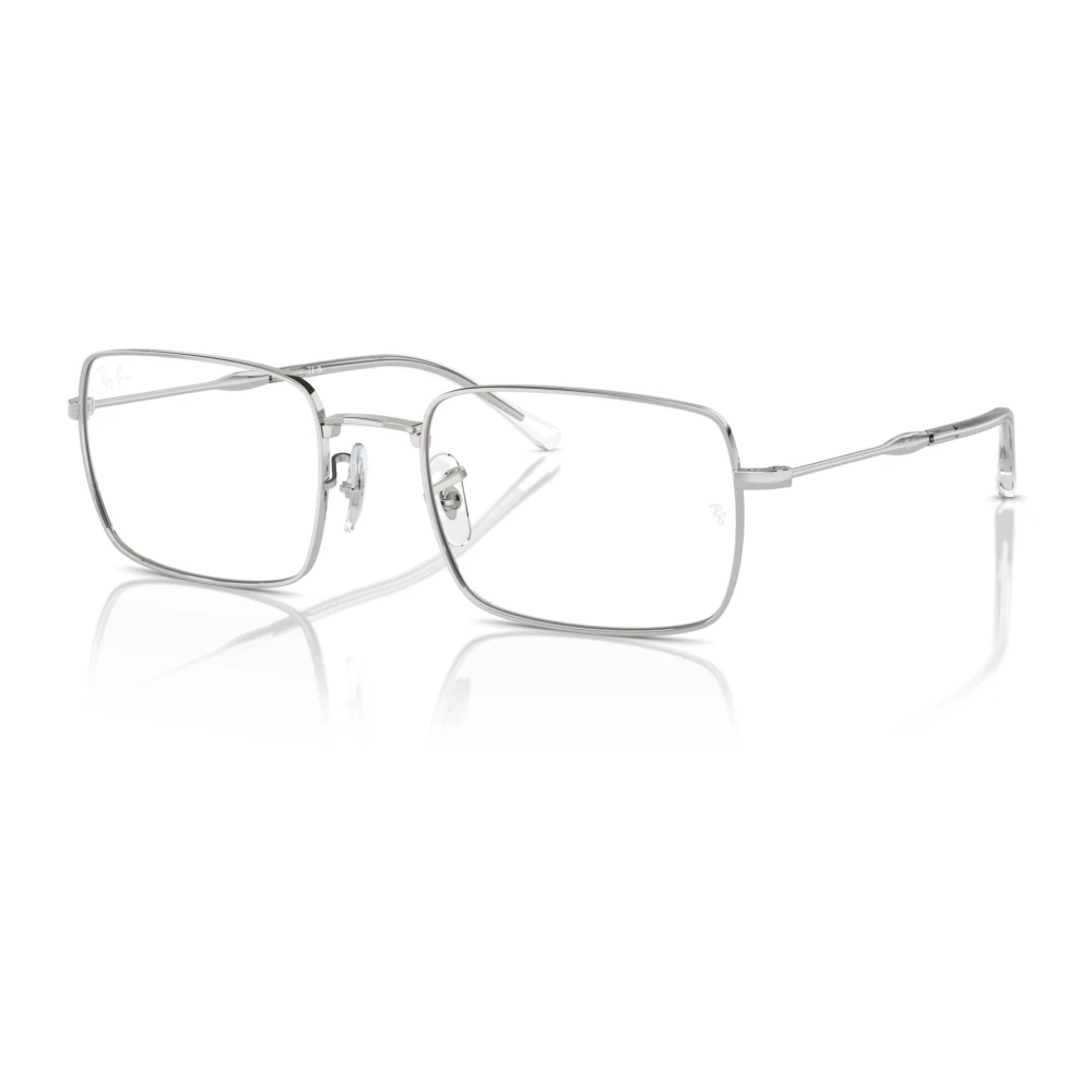 Ray-Ban Unisex Gray Glasses, 55 Mm, Rx 6520 Optical Frame