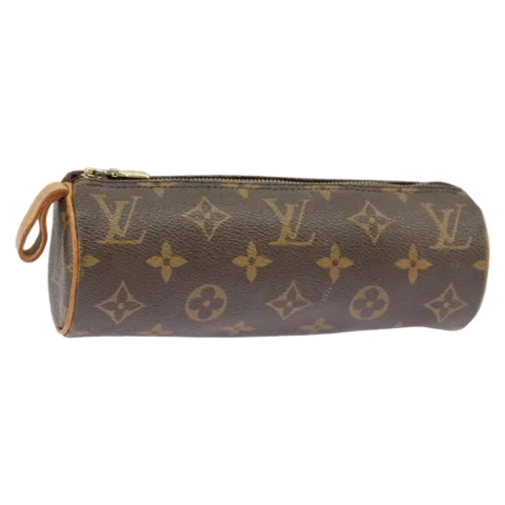 Louis Vuitton Vintage Pre-owned Canvas pouches Brown Dames