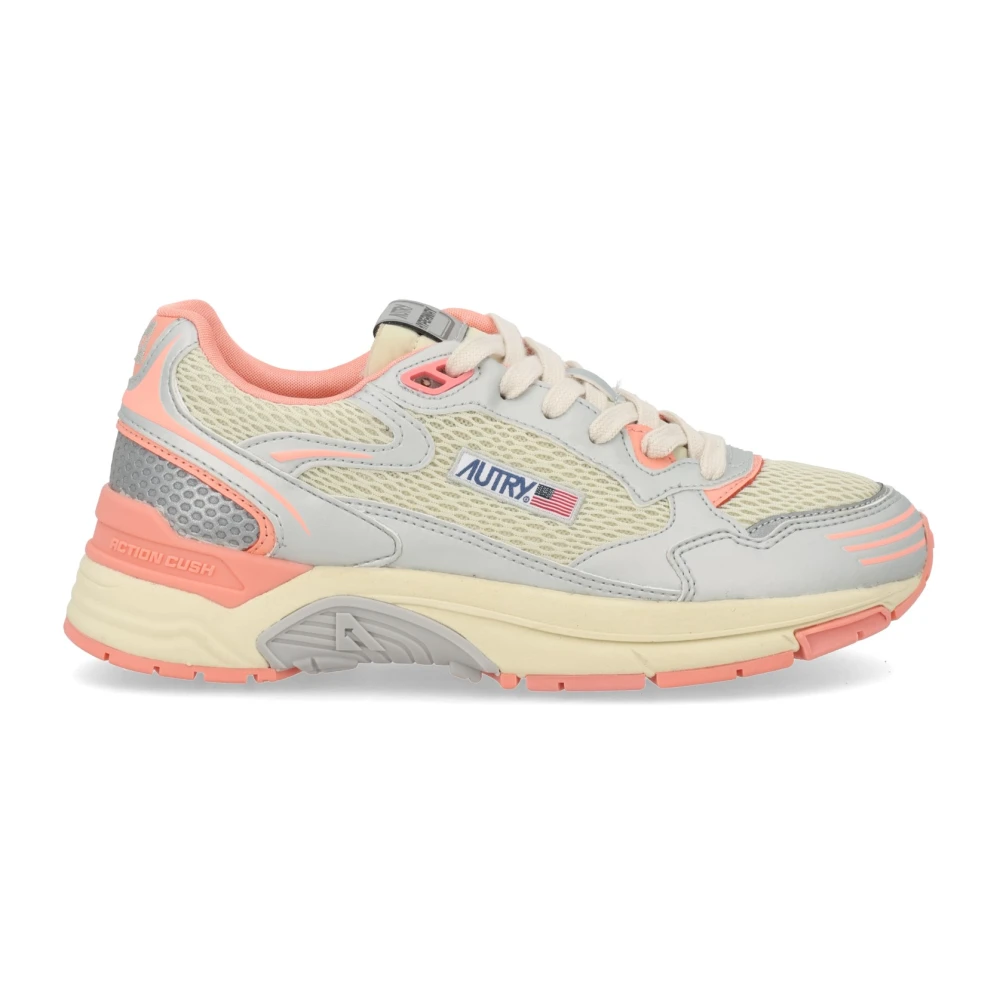 Autry Women's Multicolor Hyperway Low - Sneakers - 6 Uk - Shoes
